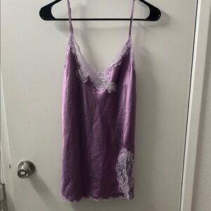 Victoria's Secret Lavender Lace Slip